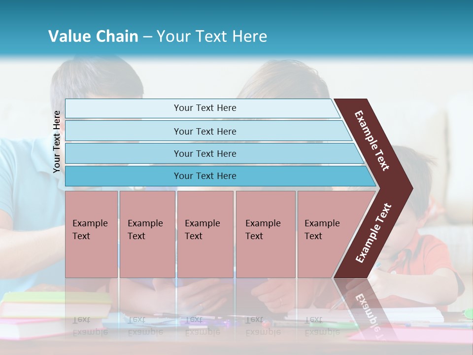 A Family Playing With A Tablet On The Floor PowerPoint Template