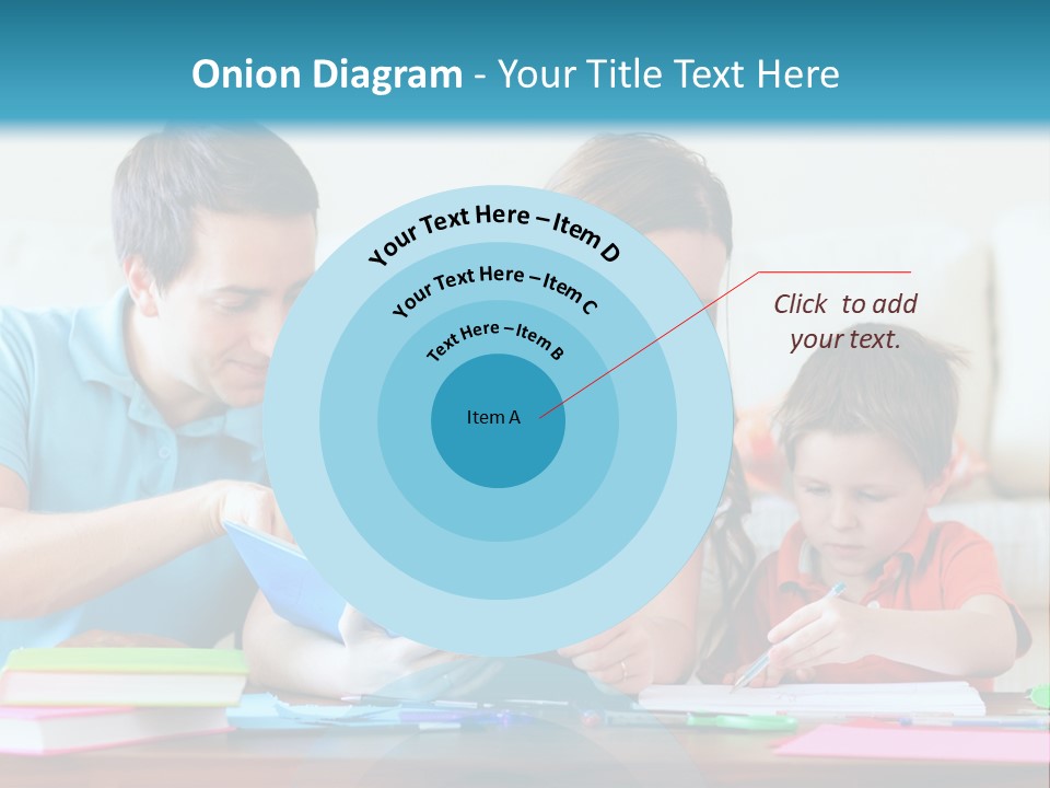 A Family Playing With A Tablet On The Floor PowerPoint Template