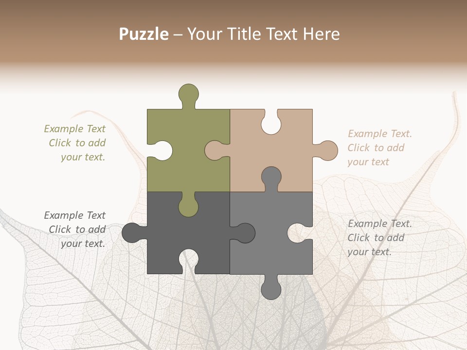 Czech Republic Insignia Element PowerPoint Template