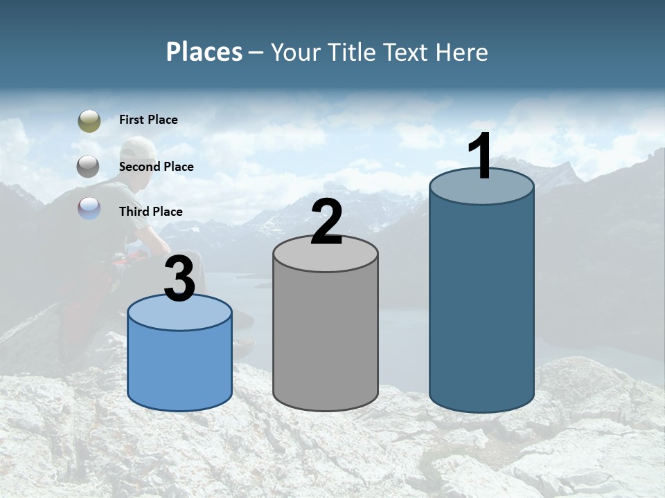 Top People Victory PowerPoint Template