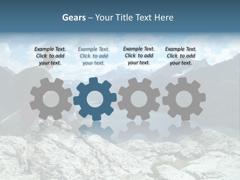 Top People Victory PowerPoint Template