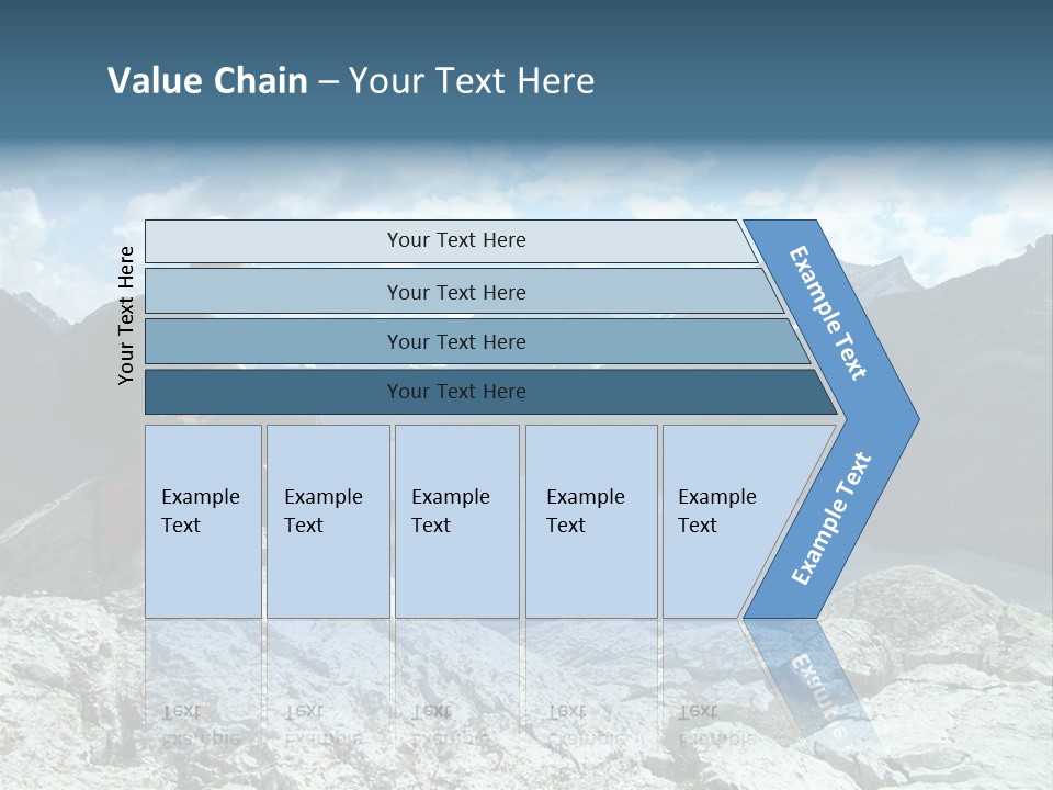 Top People Victory PowerPoint Template
