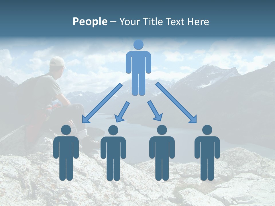 Top People Victory PowerPoint Template