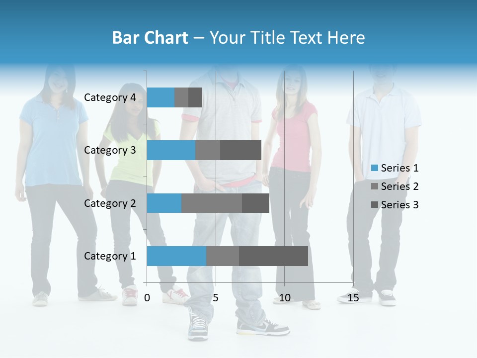 A Group Of People Standing Next To Each Other PowerPoint Template