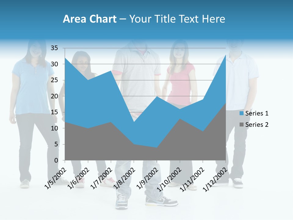 A Group Of People Standing Next To Each Other PowerPoint Template