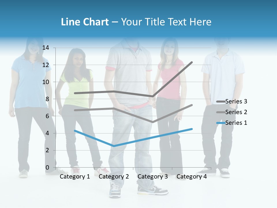 A Group Of People Standing Next To Each Other PowerPoint Template