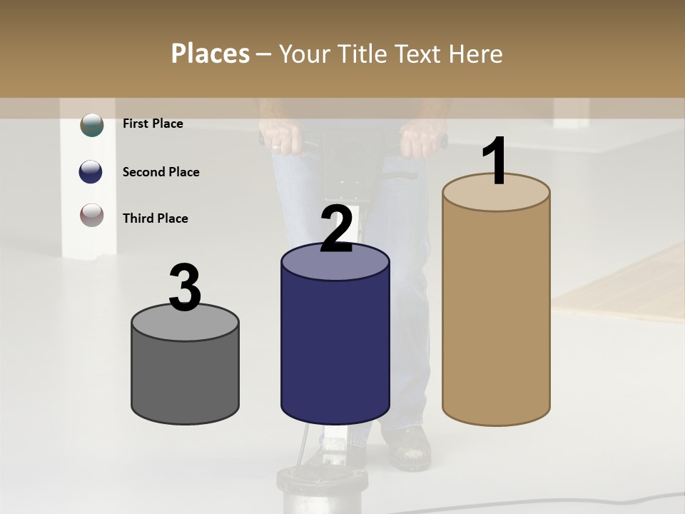 Multi Green Wreath PowerPoint Template