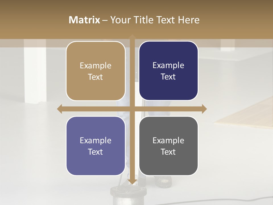 Multi Green Wreath PowerPoint Template