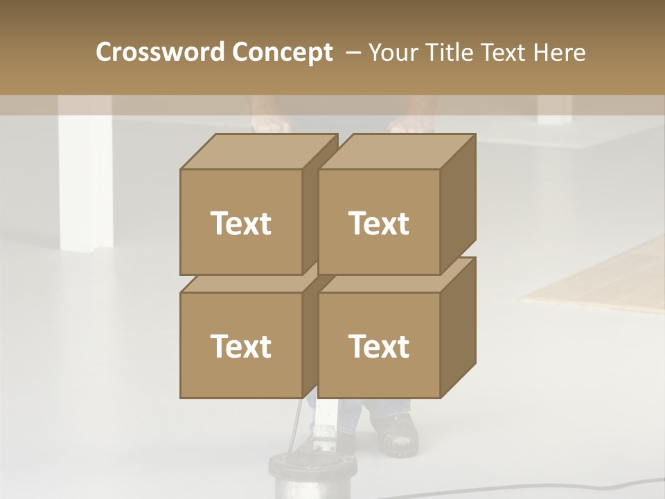 Multi Green Wreath PowerPoint Template