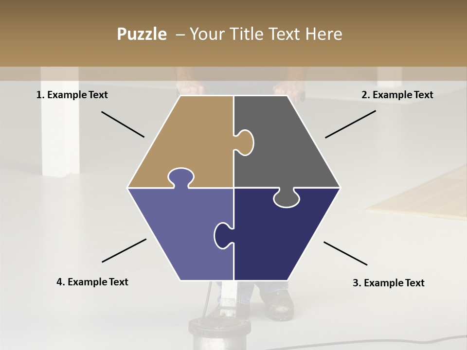 Multi Green Wreath PowerPoint Template