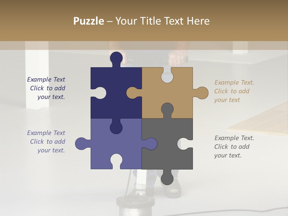 Multi Green Wreath PowerPoint Template