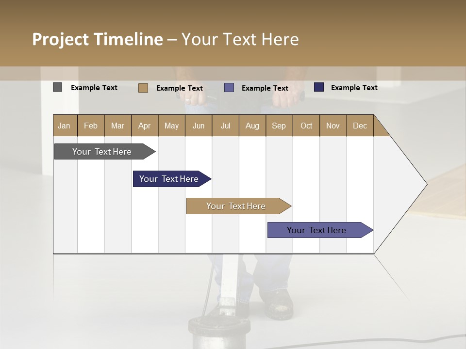 Multi Green Wreath PowerPoint Template