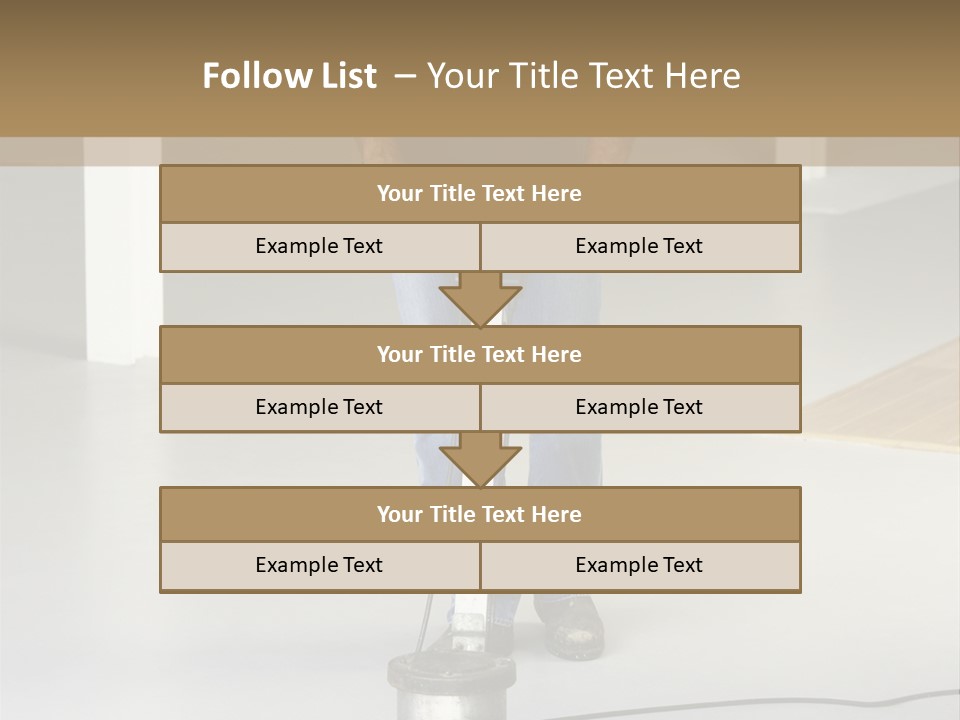 Multi Green Wreath PowerPoint Template