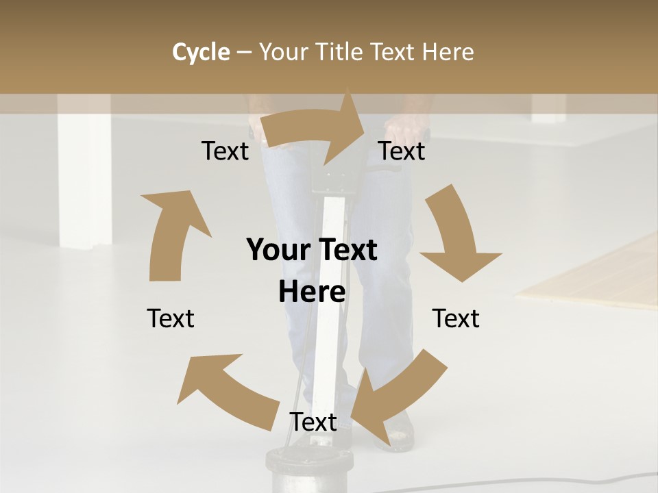 Multi Green Wreath PowerPoint Template