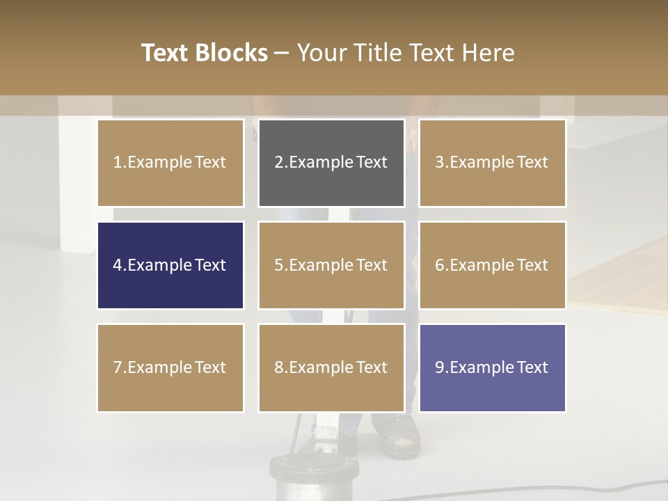 Multi Green Wreath PowerPoint Template