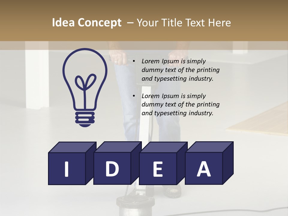 Multi Green Wreath PowerPoint Template