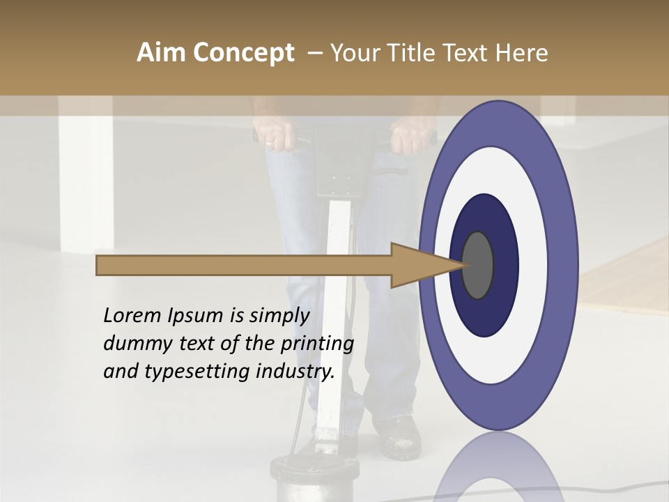 Multi Green Wreath PowerPoint Template