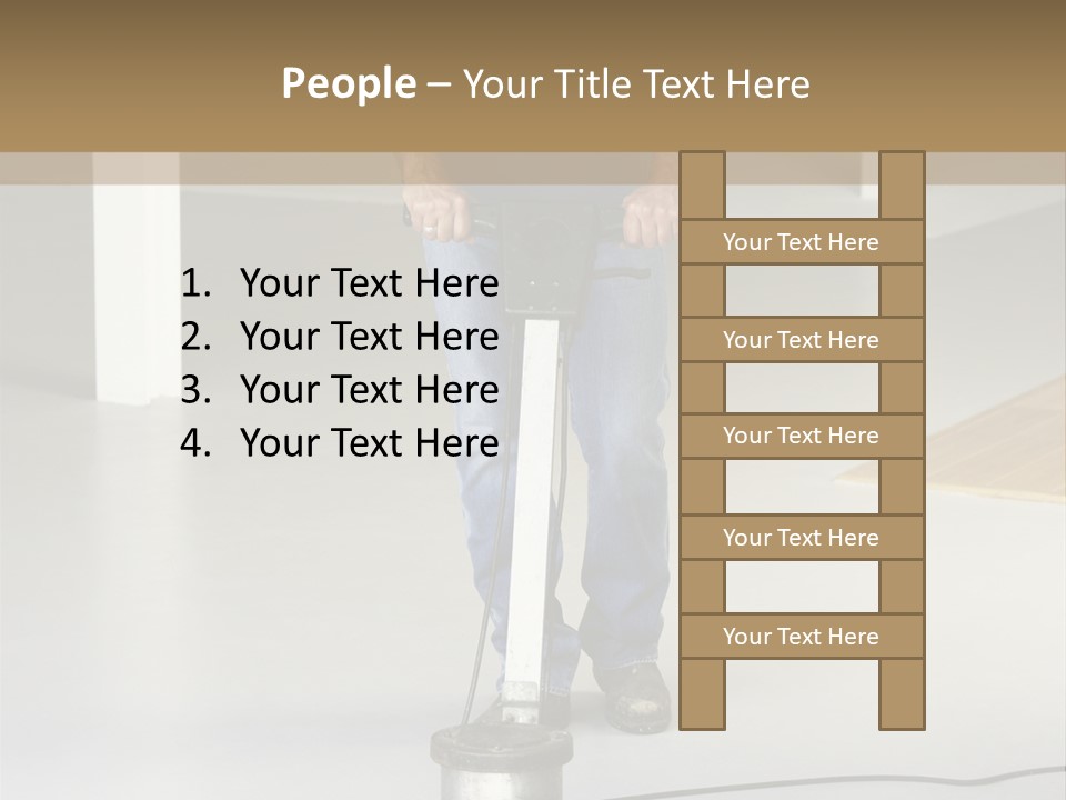 Multi Green Wreath PowerPoint Template