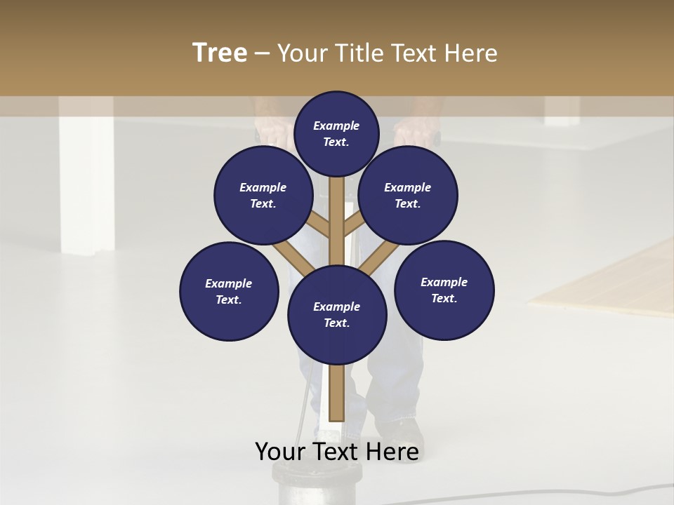 Multi Green Wreath PowerPoint Template