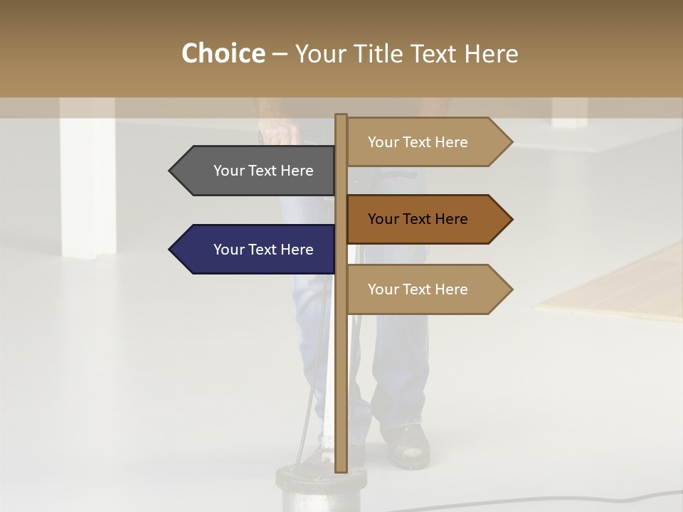 Multi Green Wreath PowerPoint Template