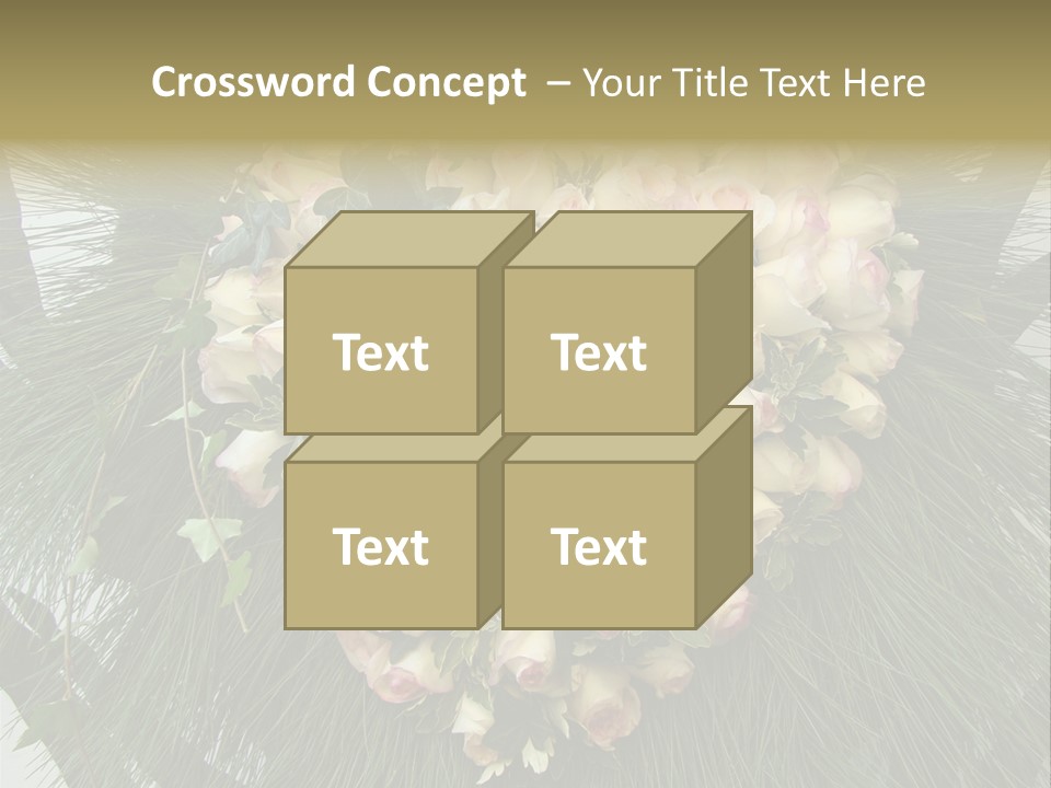 Multi Green Wreath PowerPoint Template