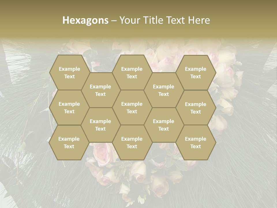 Multi Green Wreath PowerPoint Template