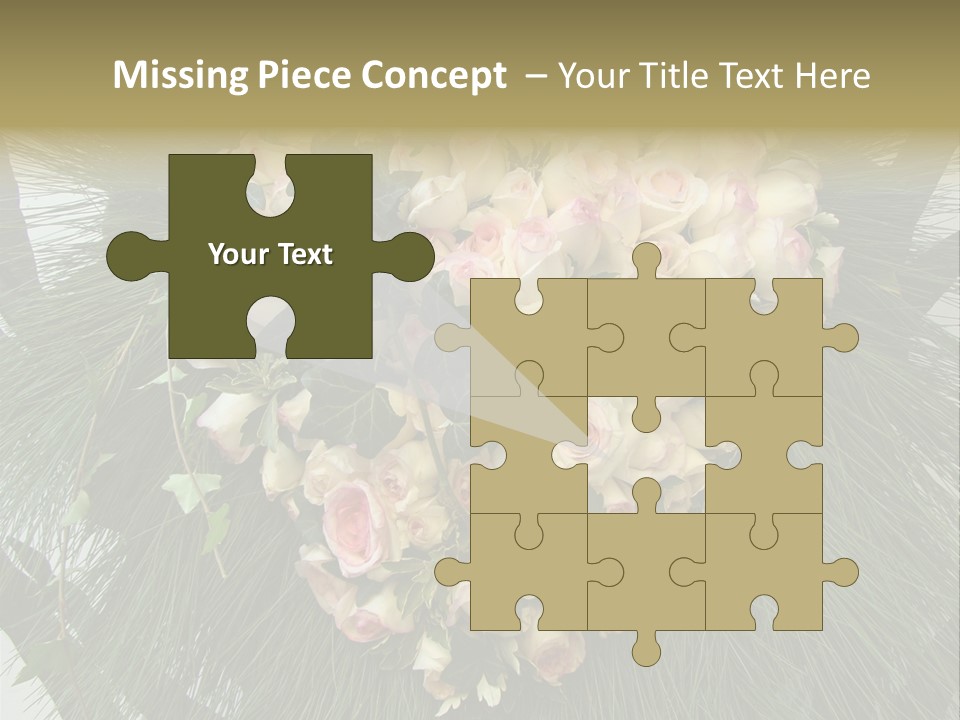 Multi Green Wreath PowerPoint Template