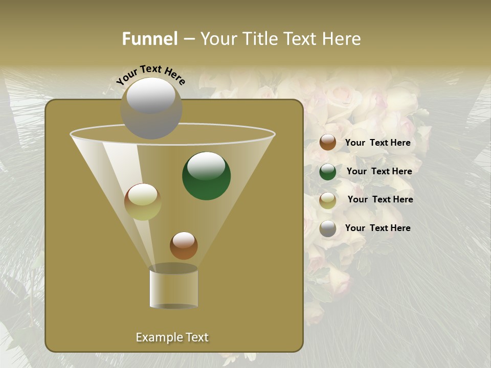 Multi Green Wreath PowerPoint Template