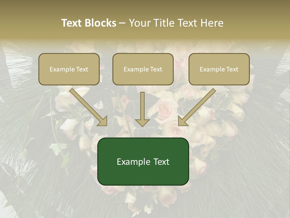 Multi Green Wreath PowerPoint Template