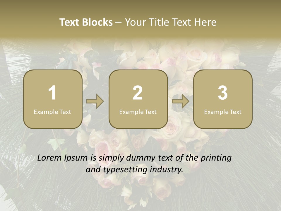 Multi Green Wreath PowerPoint Template