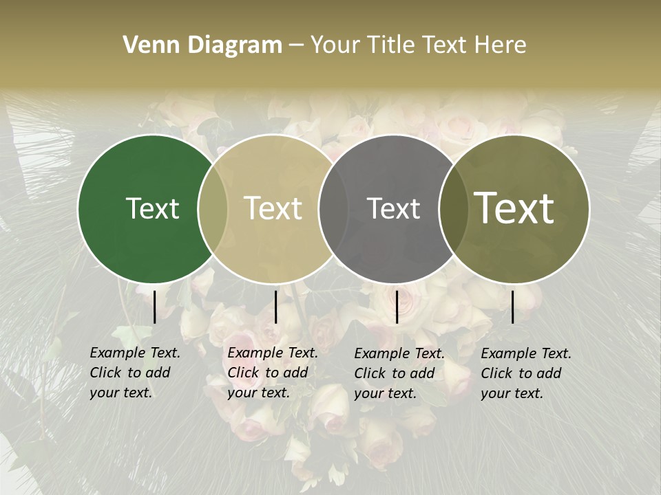 Multi Green Wreath PowerPoint Template