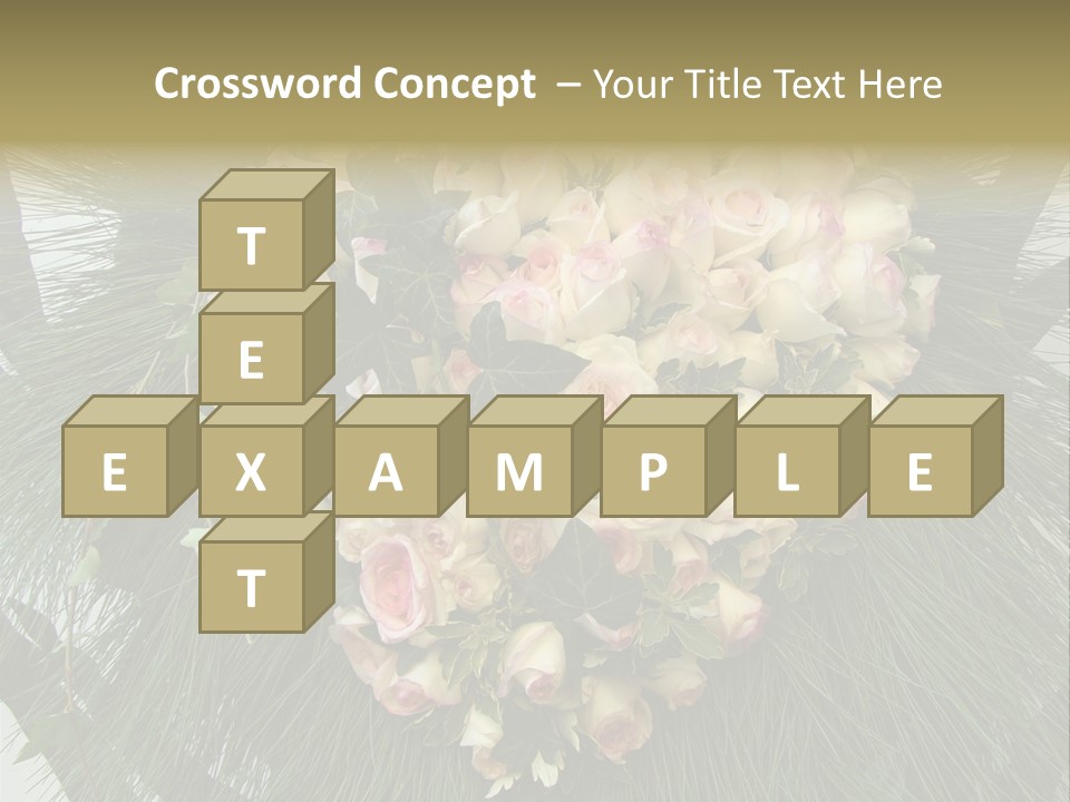 Multi Green Wreath PowerPoint Template