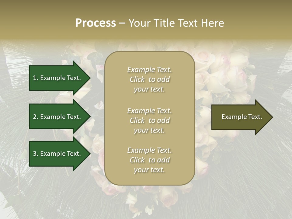 Multi Green Wreath PowerPoint Template