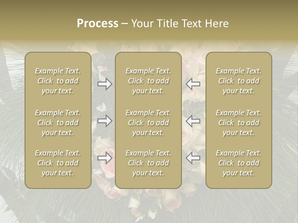 Multi Green Wreath PowerPoint Template