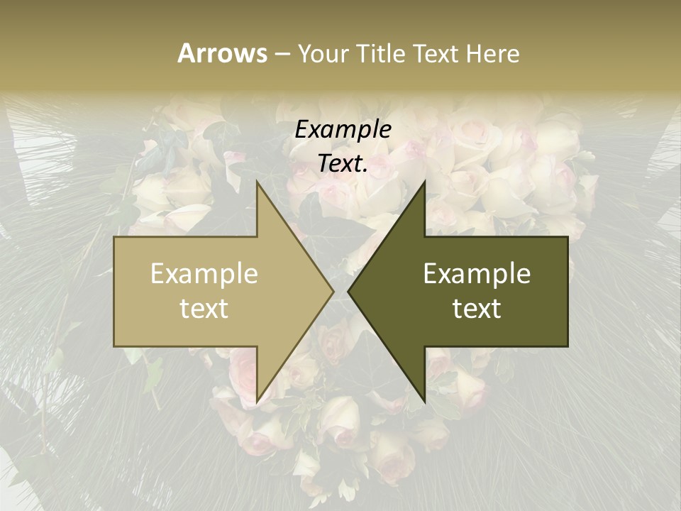 Multi Green Wreath PowerPoint Template