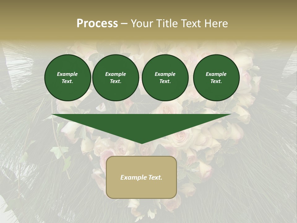 Multi Green Wreath PowerPoint Template