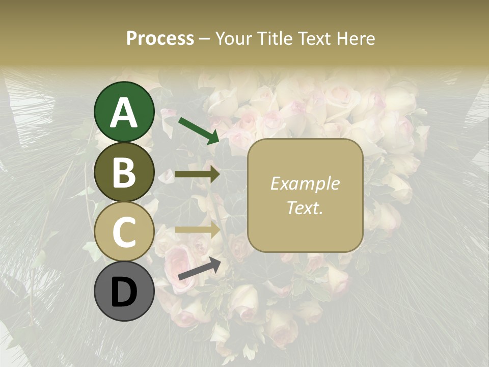 Multi Green Wreath PowerPoint Template