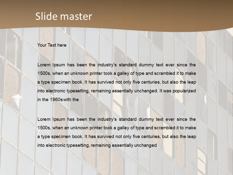 Pontchatrain Residential Slidell PowerPoint Template