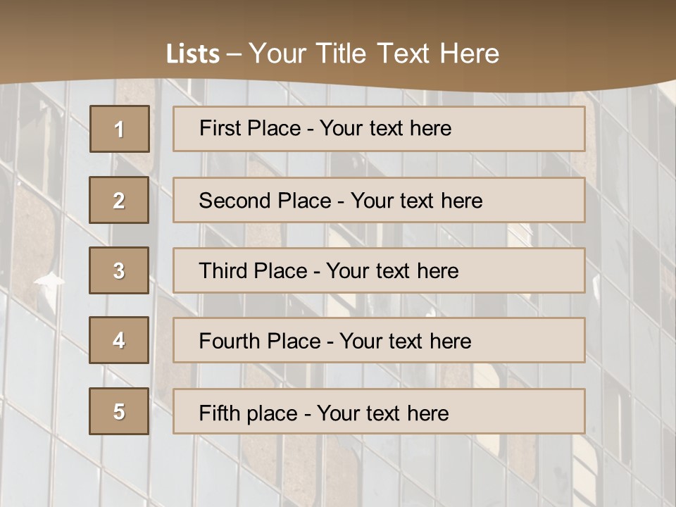 Pontchatrain Residential Slidell PowerPoint Template