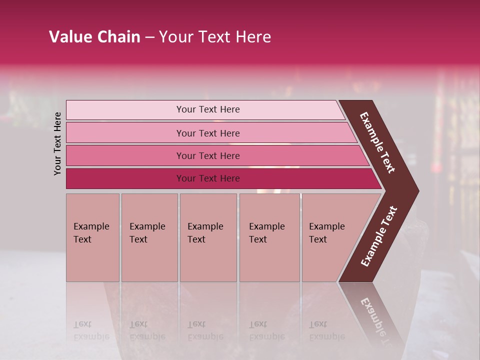 A Candle That Is Sitting On A Table PowerPoint Template
