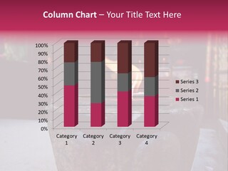 A Candle That Is Sitting On A Table PowerPoint Template