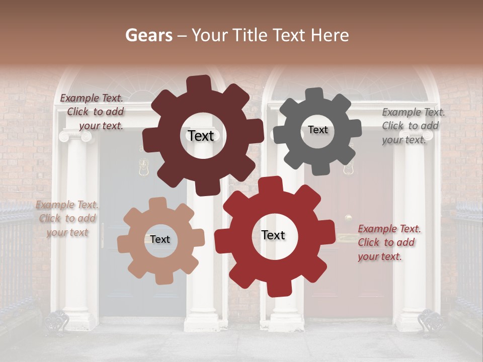 Enviroment Jump Exotic Frog PowerPoint Template