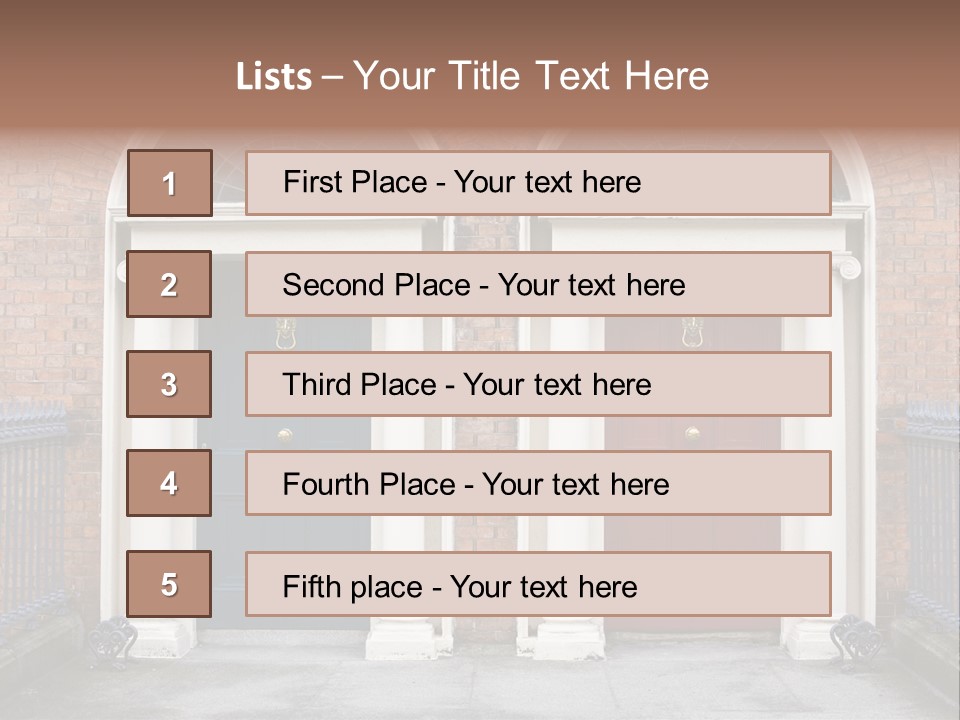 Enviroment Jump Exotic Frog PowerPoint Template