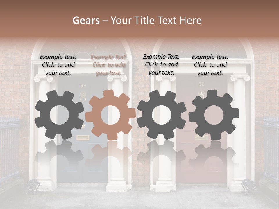 Enviroment Jump Exotic Frog PowerPoint Template