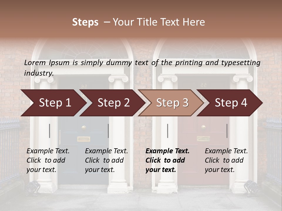 Enviroment Jump Exotic Frog PowerPoint Template