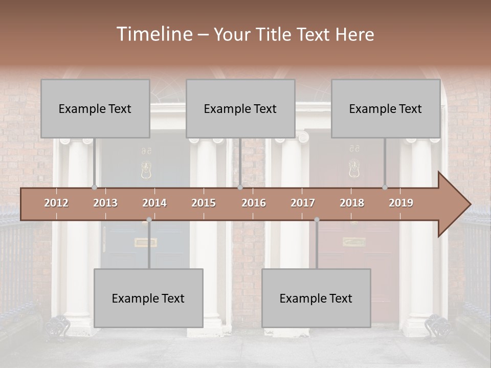 Enviroment Jump Exotic Frog PowerPoint Template