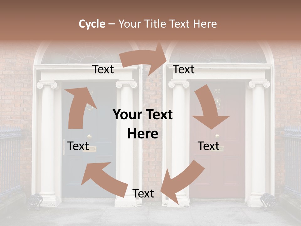 Enviroment Jump Exotic Frog PowerPoint Template