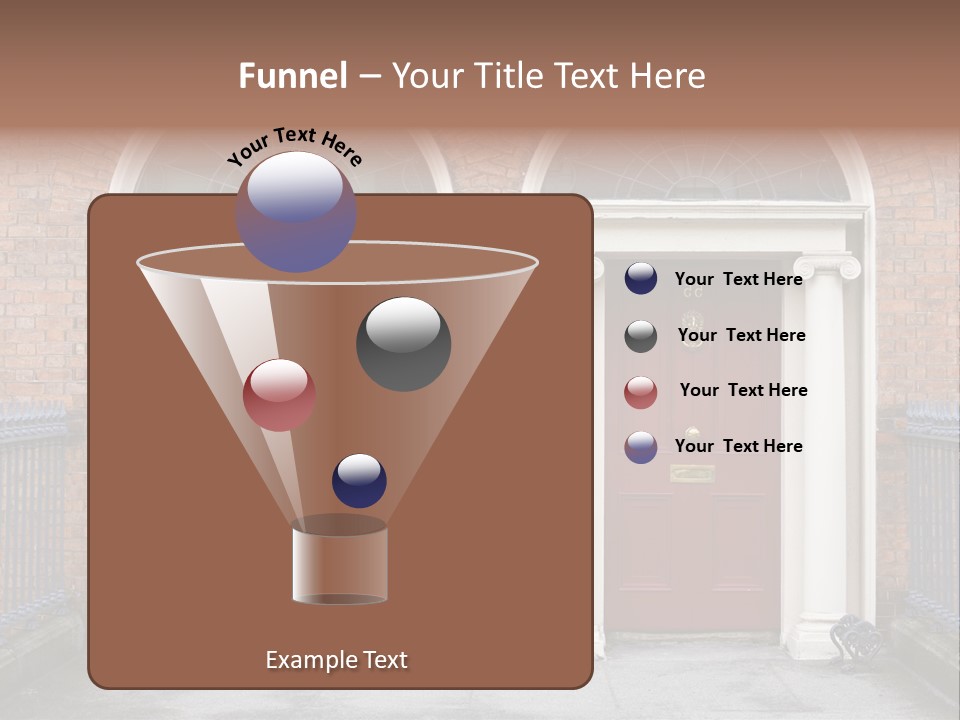 Enviroment Jump Exotic Frog PowerPoint Template