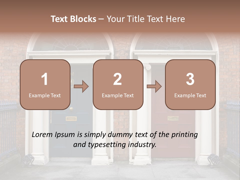 Enviroment Jump Exotic Frog PowerPoint Template