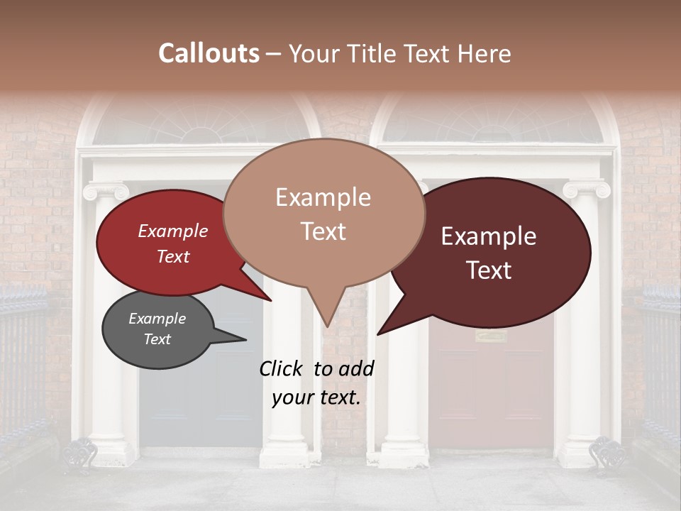 Enviroment Jump Exotic Frog PowerPoint Template